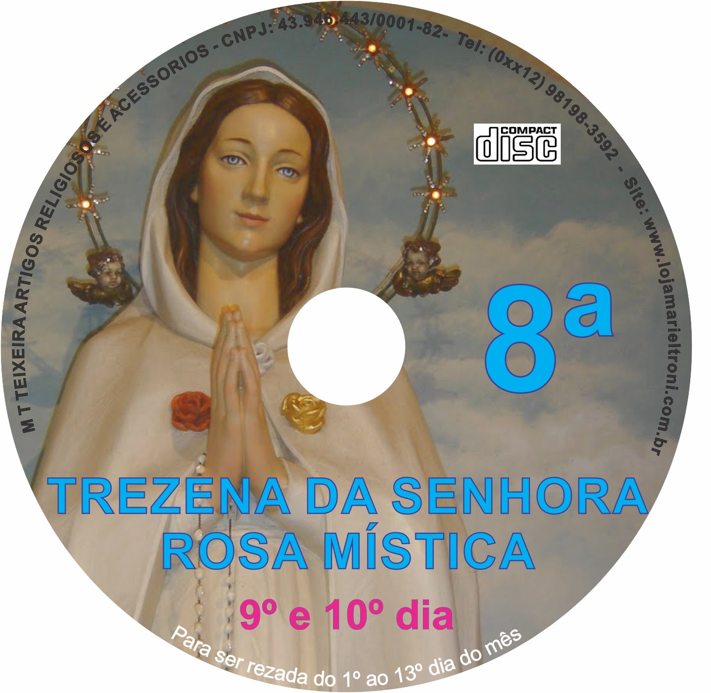 CD Trezena Rosa Mística 8 CD Trezena Rosa Mística 8